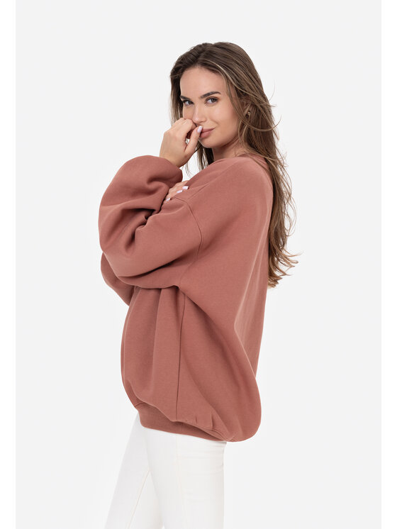 LAURELLA LAURELLA Mikina Laurella 1TU010501 Růžová Regular Fit