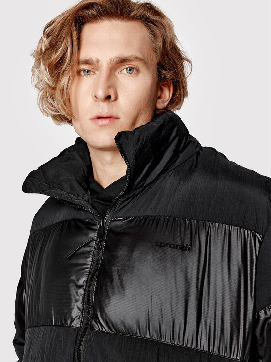 Giubbotto piumino SP22-KUM533 Nero Regular Fit