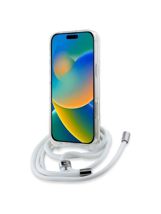 KARL LAGERFELD KARL LAGERFELD Etui na telefon iPhone 16 Przezroczysty