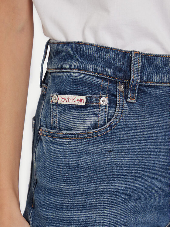 Calvin Klein Jeans Calvin Klein Jeans Jeans hlače LV047D743G Modra Straight Fit