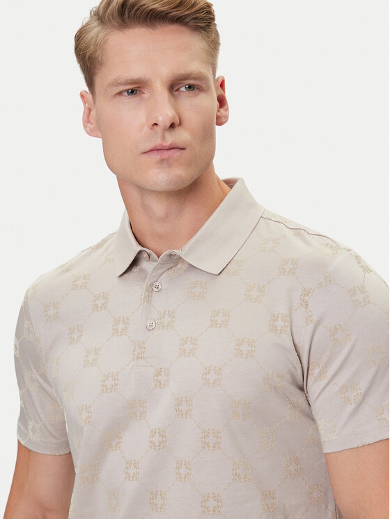 JOOP! JOOP! Polo majica 17 JJ-24Bartholo 30046986 Bež Modern Fit