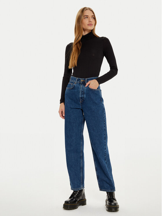 Vero Moda Vero Moda Rolák Alberte 10293803 Čierna Slim Fit