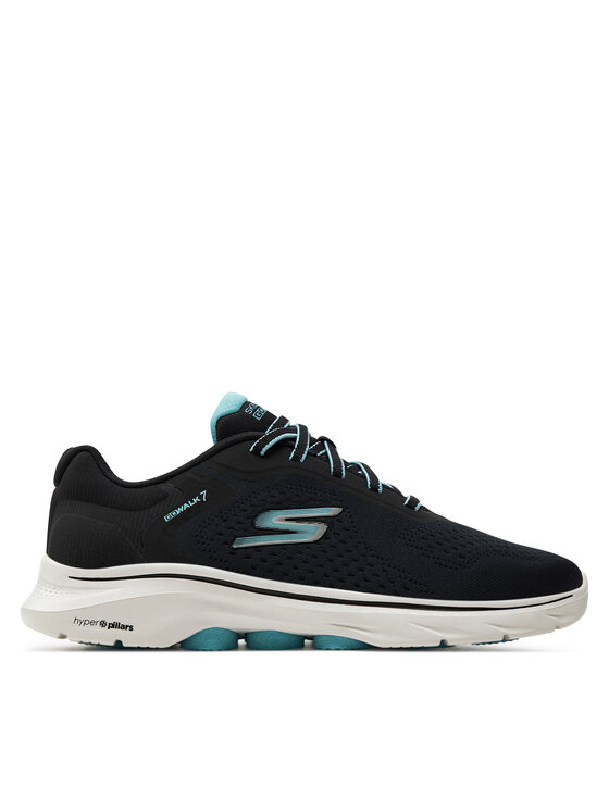 Skechers Snīkeri Go Walk 7-Cosmic Waves 125215/BKTQ Melns