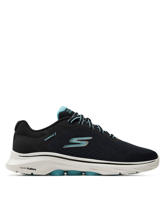 Sneakers Skechers Go Walk 7-Cosmic Waves 125215/BKTQ Negru