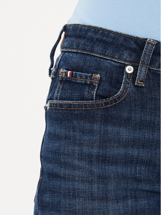 Tommy Hilfiger Tommy Hilfiger Džínsy Classic WW0WW42203 Tmavomodrá Straight Fit