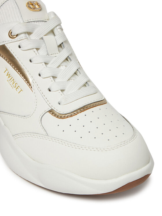TWINSET TWINSET Сникърси 251TCP054 Бял