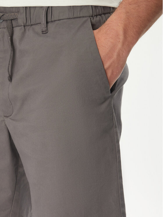 Jack & Jones Jack & Jones Pantalon scurți din material Jaiden 12274983 Gri Relaxed Fit