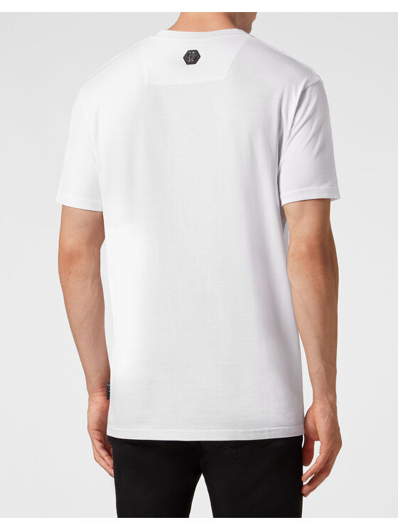 PHILIPP PLEIN PHILIPP PLEIN T-shirt 22839 Bianco Regular Fit
