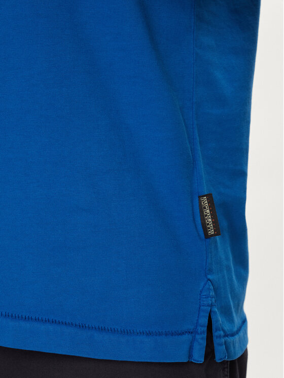 Napapijri Napapijri Polo Elbas NP0A4GB4 Niebieski Regular Fit