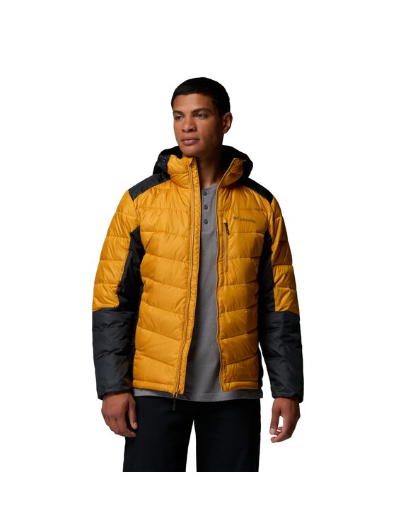 Columbia Columbia Kurtka puchowa 208529 Żółty Regular Fit