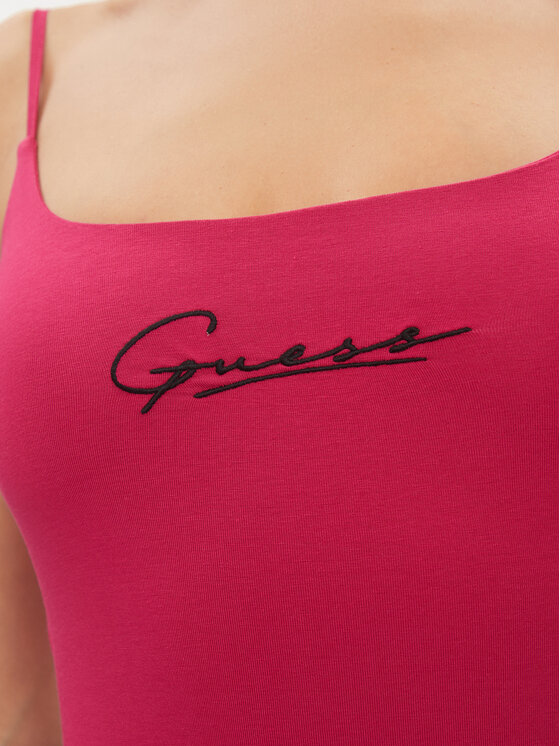 Guess Guess Top Signature V4RP06 J1314 Rosa Regular Fit