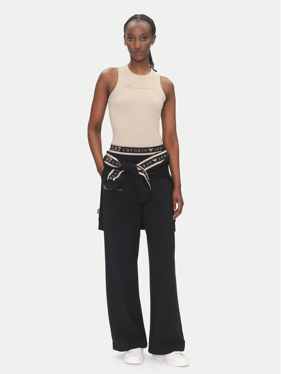 EA7 Emporio Armani EA7 Emporio Armani Bodi 7W000338 AF12625 U6155 Bež Slim Fit
