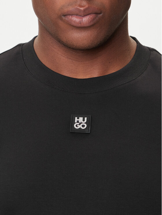 HUGO HUGO T-särk Dalile 50505201 Must Regular Fit
