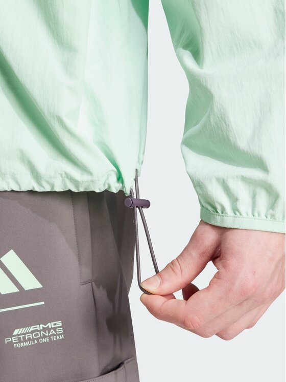 adidas adidas Kurtka anorak 147519 Zielony Loose Fit