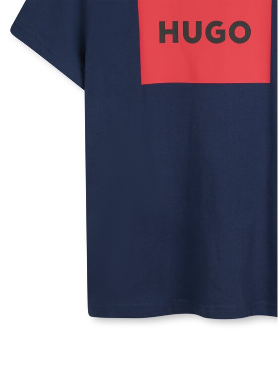 HUGO HUGO T-Shirt G00334 D Dunkelblau Regular Fit