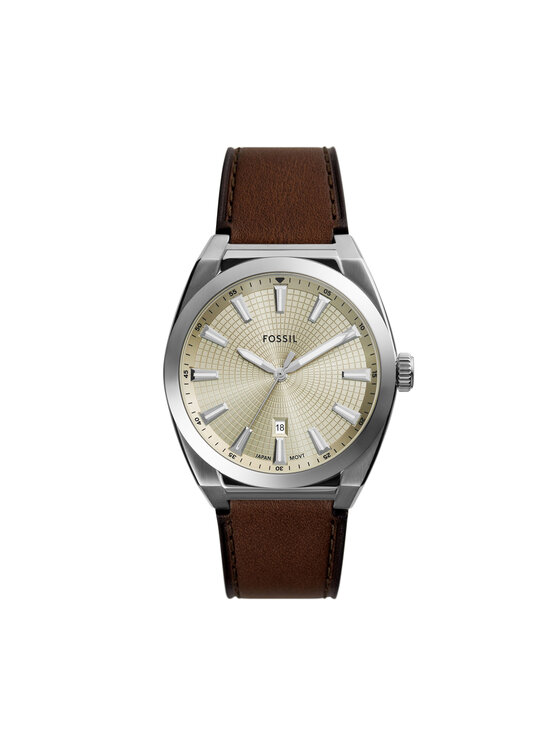 Fossil Fossil Hodinky Everett FS6071 Hnedá