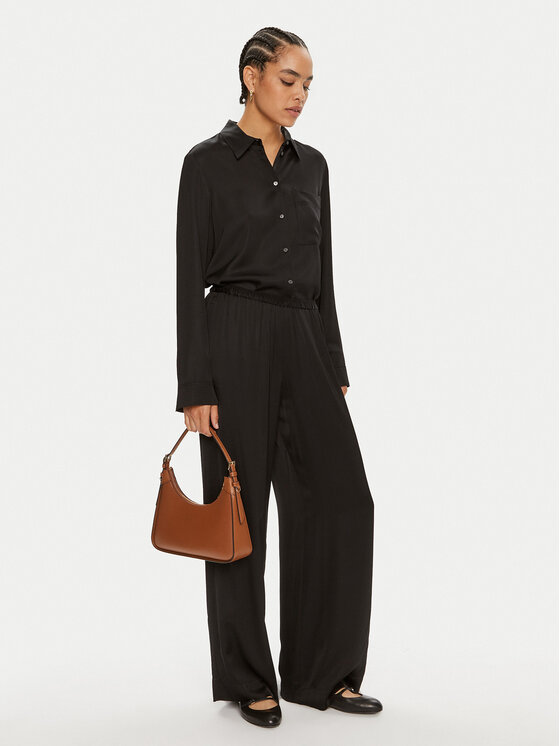 Marc O'Polo Marc O'Polo Παντελόνι υφασμάτινο 406 1103 10373 Μαύρο Regular Fit