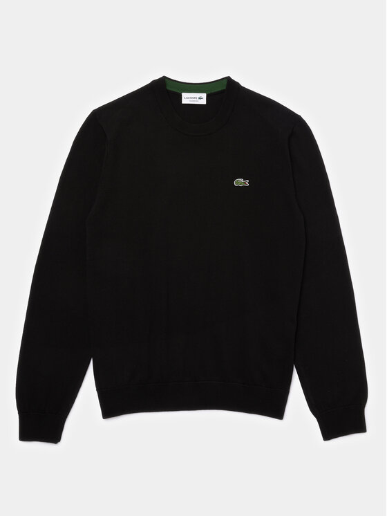 Lacoste Lacoste Sweter AH1985 Czarny Regular Fit