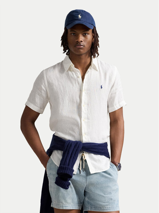 Polo Ralph Lauren Košeľa 710968912008 Biela Custom Fit