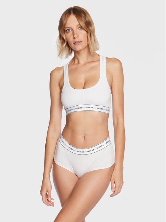 Guess Guess Brazílske nohavičky Carrie O97E03 KBBU1 Biela