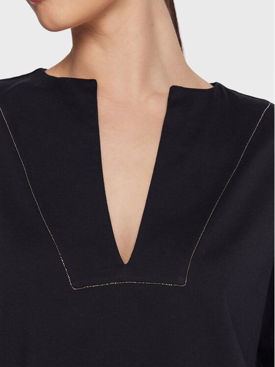 Fabiana Filippi Fabiana Filippi Блузка JED273W136 Cиній Relaxed Fit