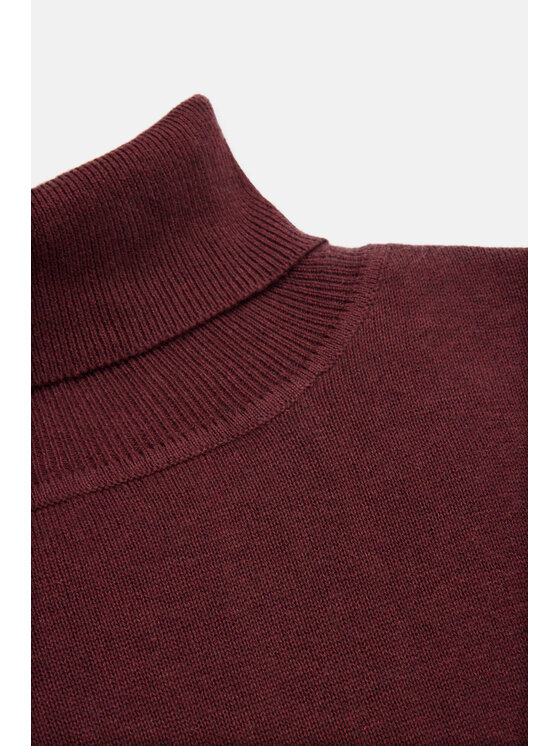 Lancerto Lancerto Golf Jeremiah SW073223000010 Bordowy Regular Fit