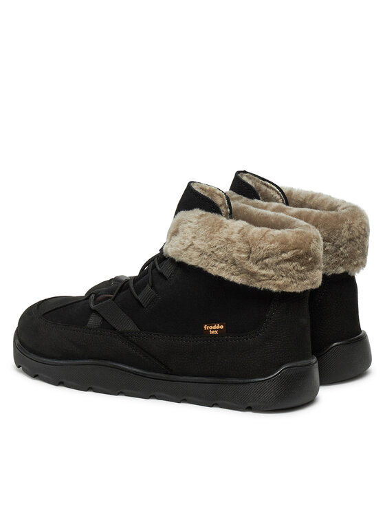 Froddo Froddo Μποτίνια Zeru Tex Cosy Barefoot G3110258-5 D Μαύρο