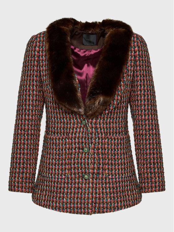 PINKO Pinko Suknjič Eathel 1G18FM 5546 Pisana Regular Fit