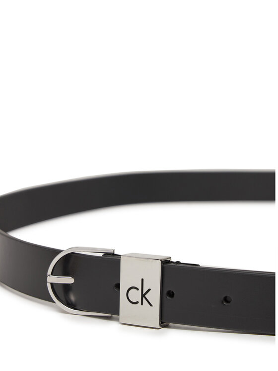 Calvin Klein Calvin Klein Жіночий ремінь Ck Loop Rnd Buckle 2.5_Smooth K60K612936 Чорний