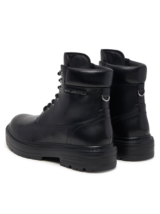 KARL LAGERFELD KARL LAGERFELD Trzewiki Miles KL10250 Czarny
