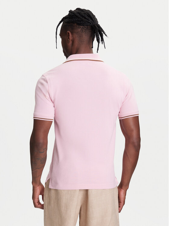 United Colors Of Benetton United Colors Of Benetton Polo särk 3F9HU302E Roosa Regular Fit