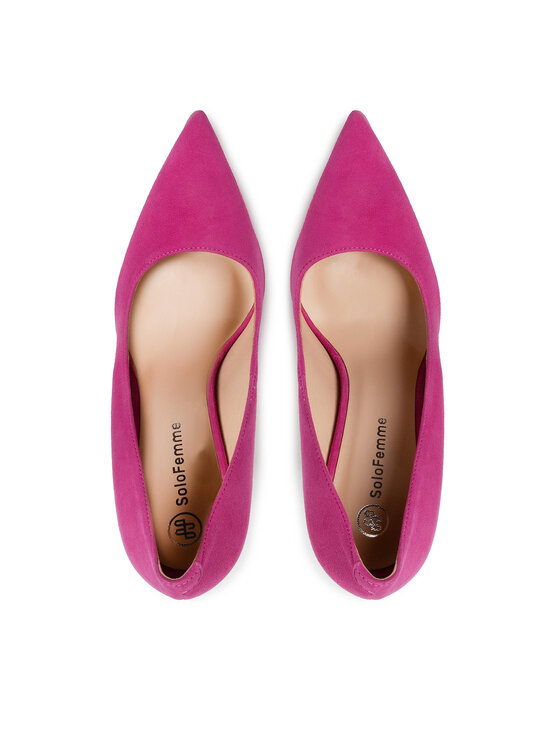Solo Femme Solo Femme Szpilki 14407-11-K93/000-04-00 Różowy
