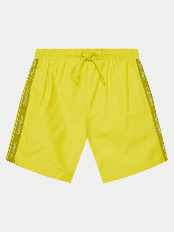 Calvin Klein Swimwear Plavecké šortky KV0KV00058 Žltá Regular Fit