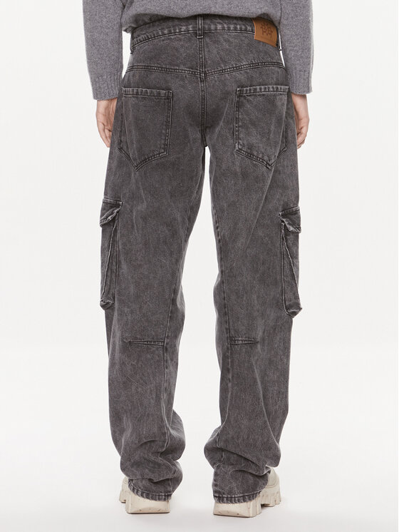 MVP Wardrobe MVP Wardrobe Дънки San Babila MVPI3PJ013.0XXXXXX Сив Wide Leg
