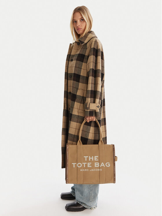 Marc Jacobs Marc Jacobs Дамска чанта The Jacquard Large Tote Bag M0017048 Кафяв