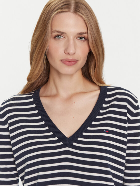 Tommy Jeans Tommy Jeans Kampsun Essential DW0DW19888 Tumesinine Regular Fit