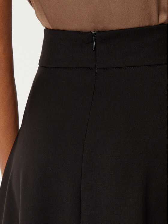 Rinascimento Rinascimento Midi krilo CFC0121918003 Črna Regular Fit