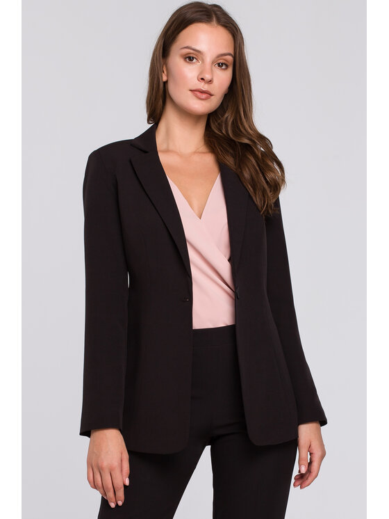 Makover Makover Sako K036 Černá Regular Fit