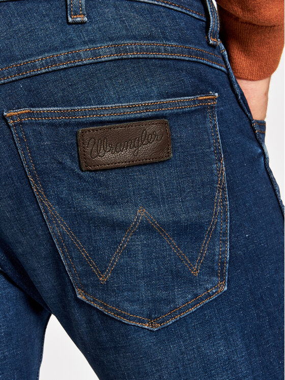 Wrangler Wrangler Jeans Bryson W14XCJ027 112141172 Blu scuro Skinny Fit