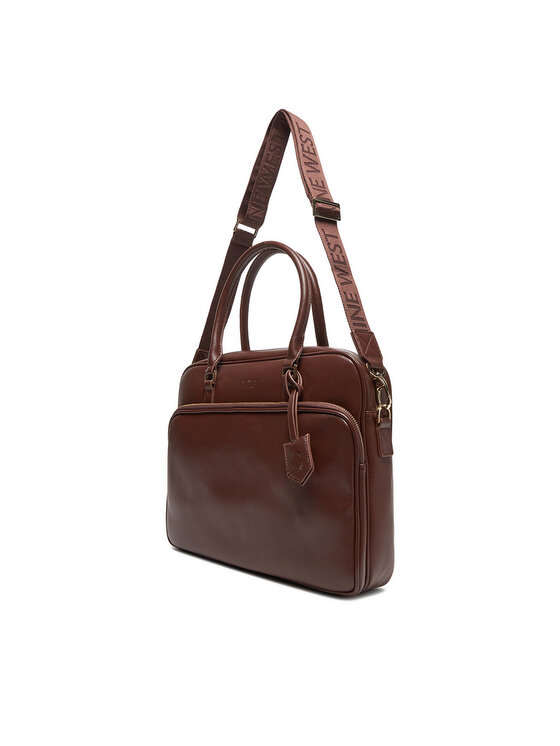 Nine West Nine West Τσάντα για laptop CEO-EMMA-LA482-2847 Καφέ