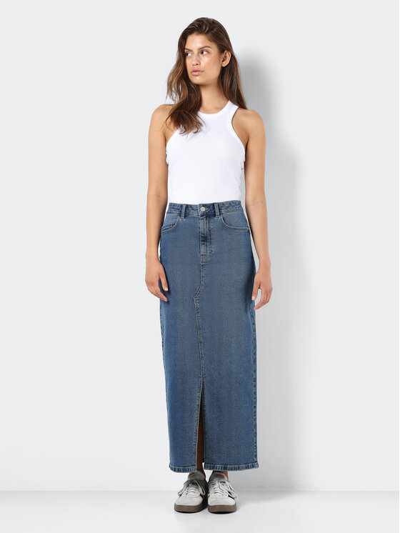Noisy May Noisy May Fustă de blugi Kath 27030286 Albastru Regular Fit