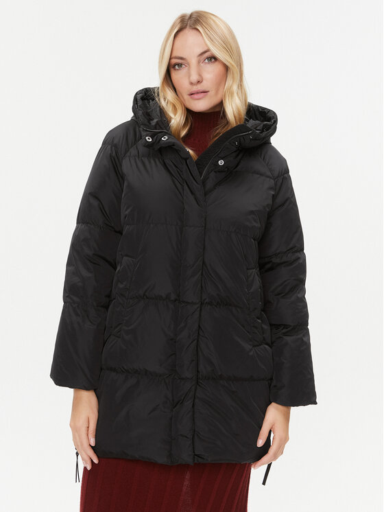 Weekend Max Mara Weekend Max Mara Pūkinė striukė Bembo 2354960633 Juoda Regular Fit
