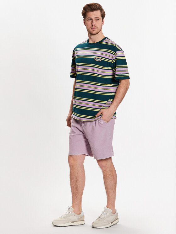 Pantaloncini di tessuto Chad 216076 Viola Regular