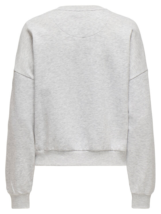 ONLY ONLY Суитшърт Rolling Stones 15345927 Сив Regular Fit