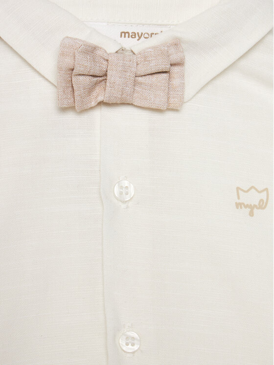 Mayoral Mayoral Camicia 1196 Bianco Regular Fit