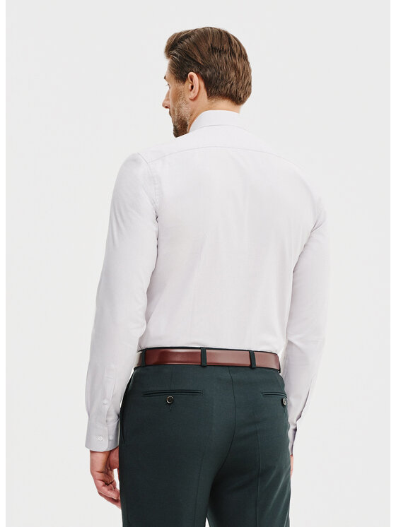 Pako Lorente Pako Lorente Koszula P25SF-1X-006 Szary Slim Fit