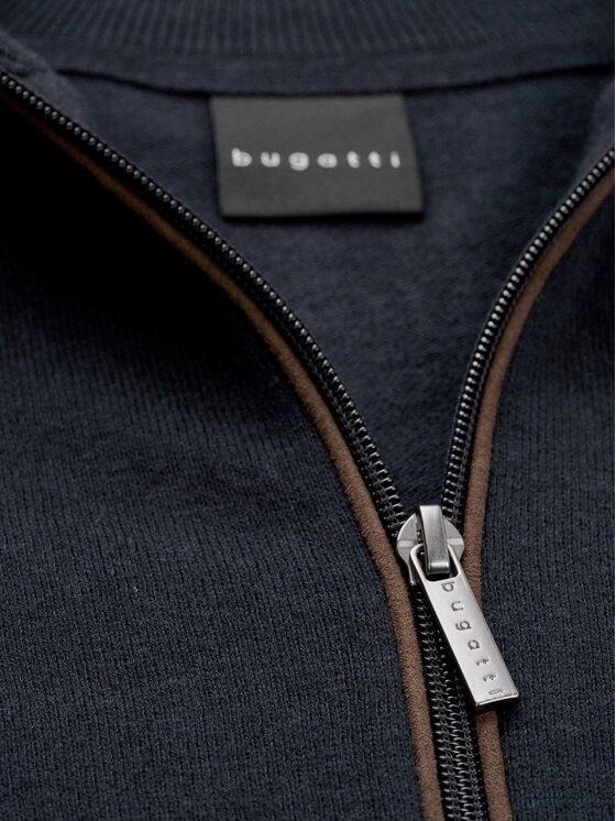 Bugatti Bugatti Pullover 7600 65520B Dunkelblau Regular Fit
