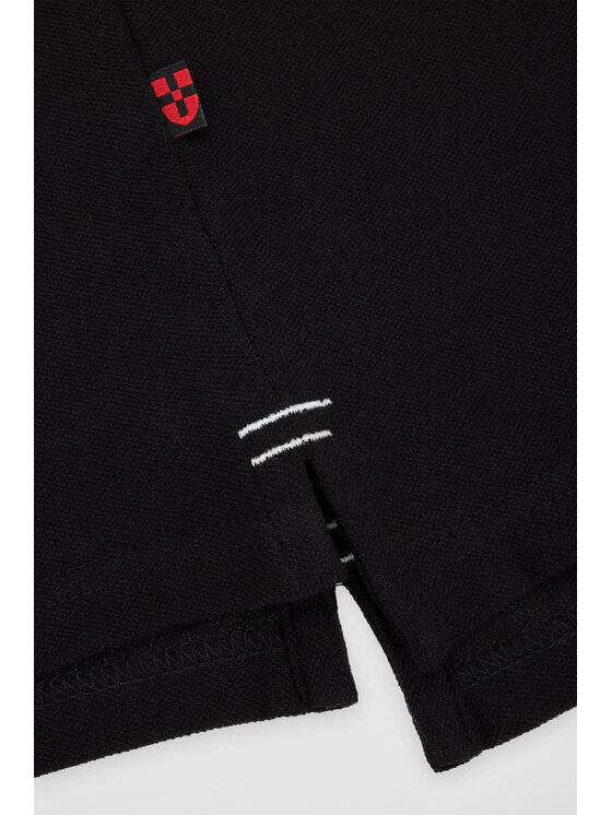 Próchnik Próchnik Polo PM 2 PO073123000005 Czarny Slim Fit