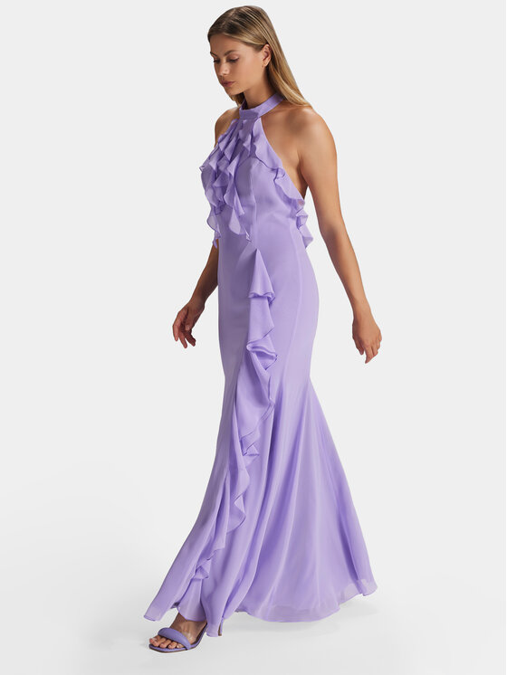 Swing Swing Официална рокля 5AG20500 Виолетов Regular Fit