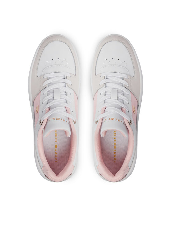 Tommy Hilfiger Tommy Hilfiger Sneakersy Essential Basket Sneaker FW0FW07684 Różowy